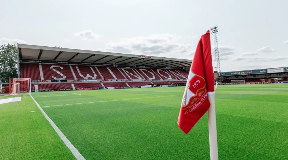 County ground corner flag 3