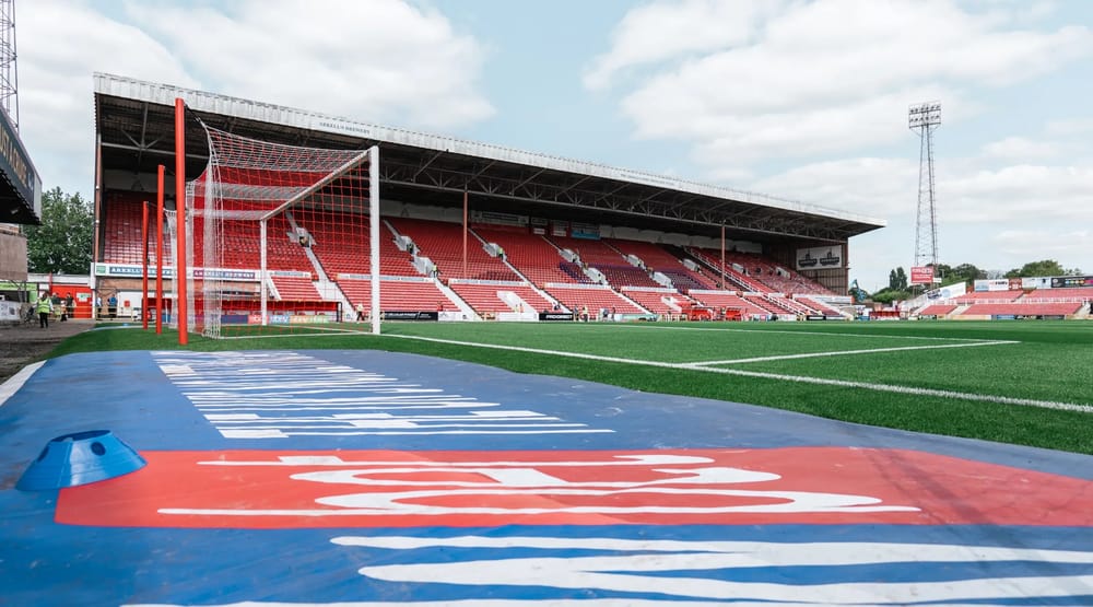 Swindon town county ground goalline 1