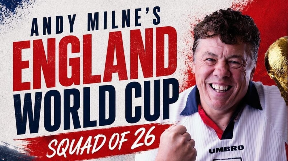 Andy Milne selects his 26-man squad