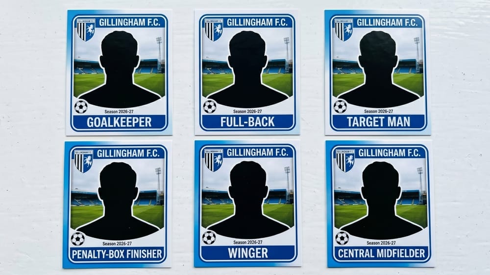 Transfer target panini stickers