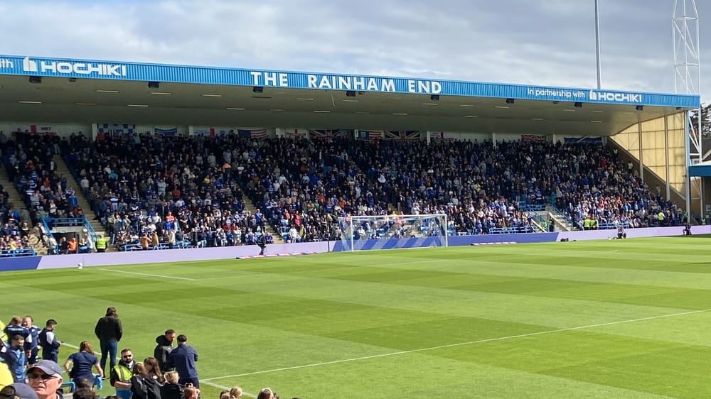 Priestfield rainham end matchday 5