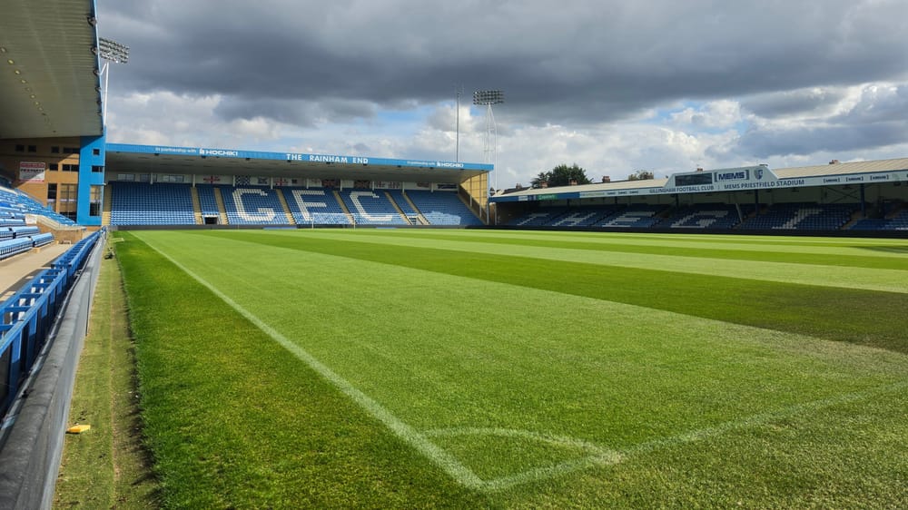 Priestfield stadium haydn lawrance 2