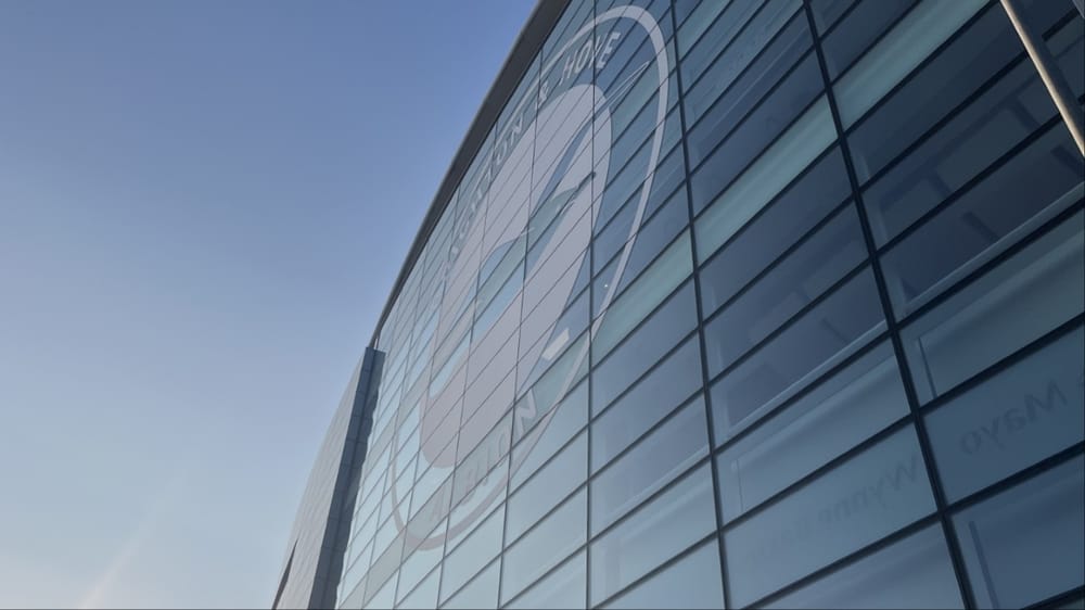 Brighton & Hove Albion crest on Amex Stadium