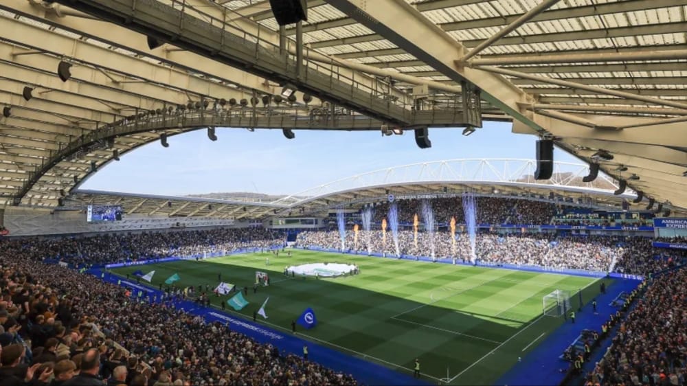 Amex Stadium from West corner