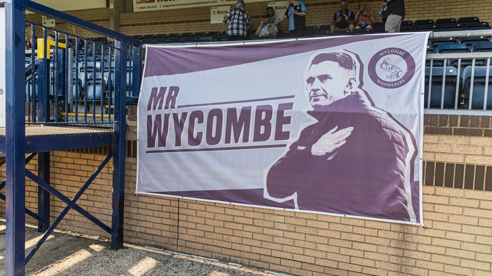 Matt Bloomfield Mr Wycombe flag
