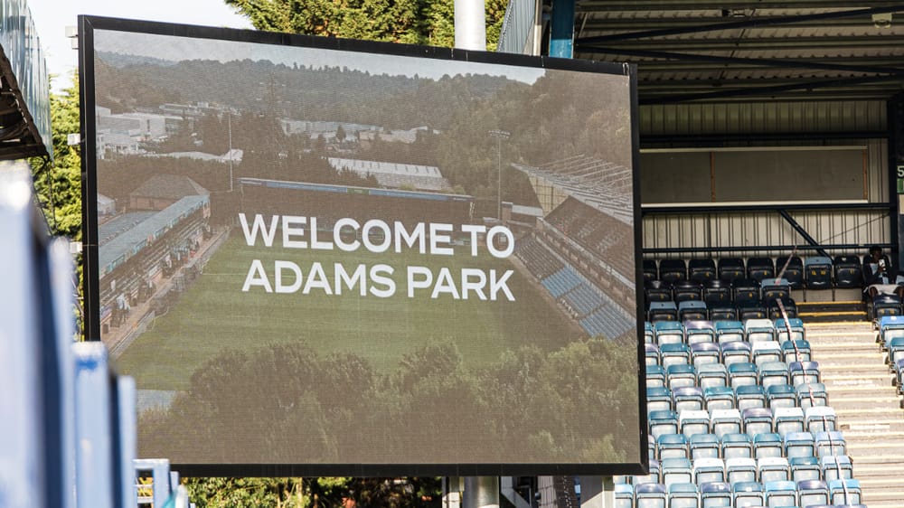 Welcome to Adams Park Wycombe Wanderers