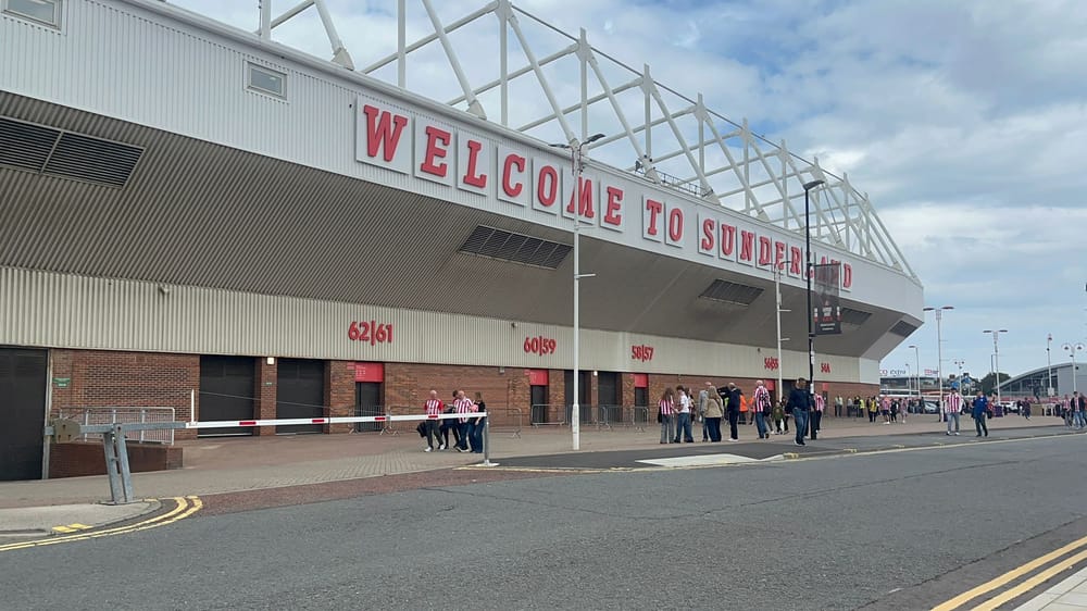 Welcome to Sunderland stadium