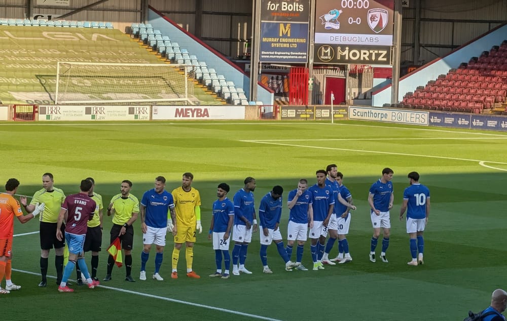 Chesterfield lineup v SUFC 2026