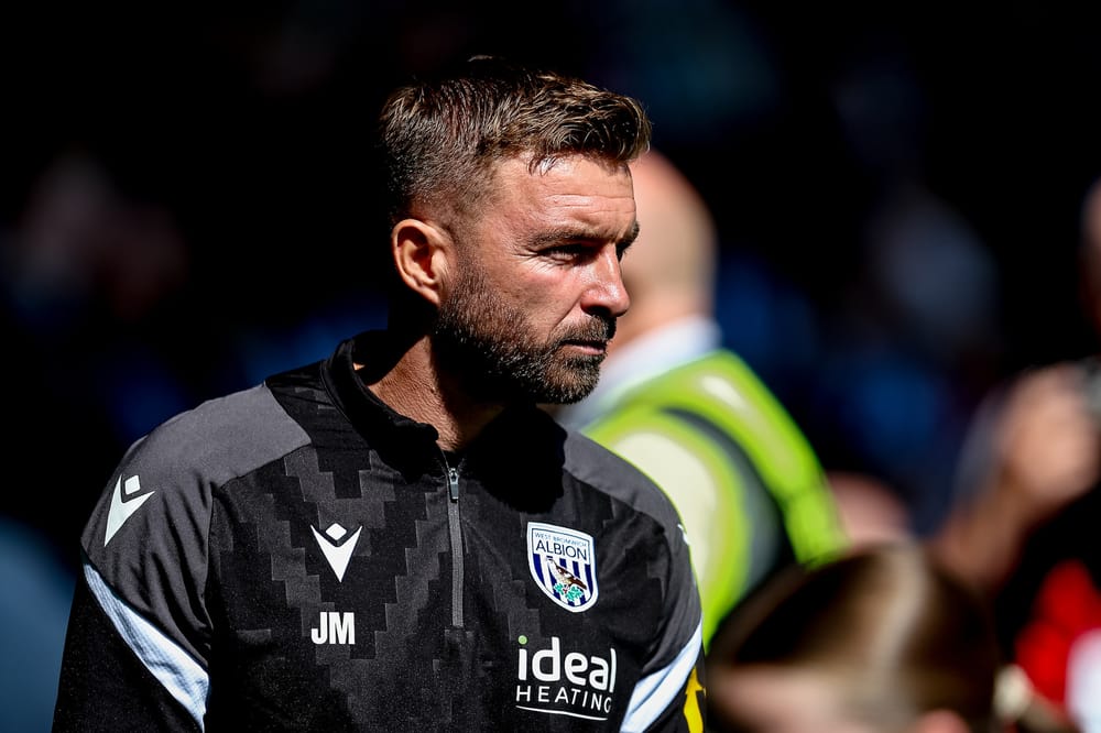 West Bromwich Albion Head Coach James Morrison before the EFL Sky Bet Championship match between West Bromwich Albion and Burnley at The Hawthorns, West Bromwich, UK on 23 August 2026.