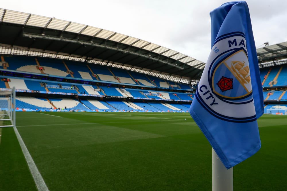 Interior stadium view ahead of the EFL Cup match between Manchester City and Norwich City at the Etihad Stadium, Manchester, UK on 17 September 2026.