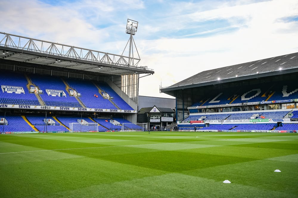 General view inside Portman Road Stadium ahead of the EFL Sky Bet Championship match between Ipswich Town and Middlesbrough at Portman Road, Ipswich, England on 2 October 2018.