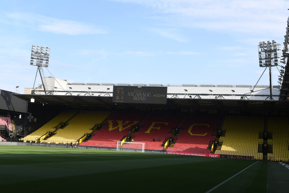 Watford FC Season. 2024-25  10/08/2024
Pic Alan Cozzi  Archive    
Watford v MK Dons. Carabao Cup. Rd  1
The Rookery Stand