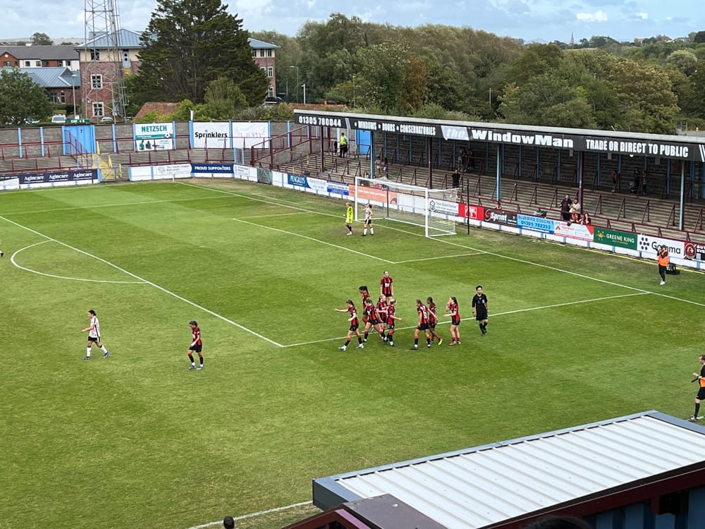 AFCB Women celebrate
