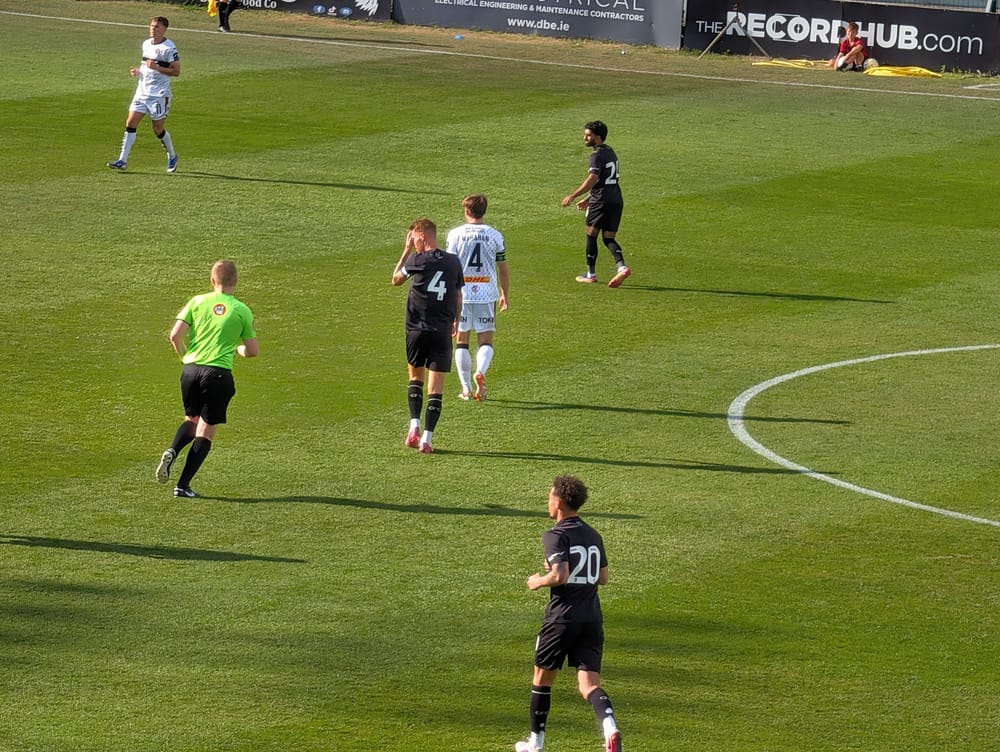 Town v Bohs action shot